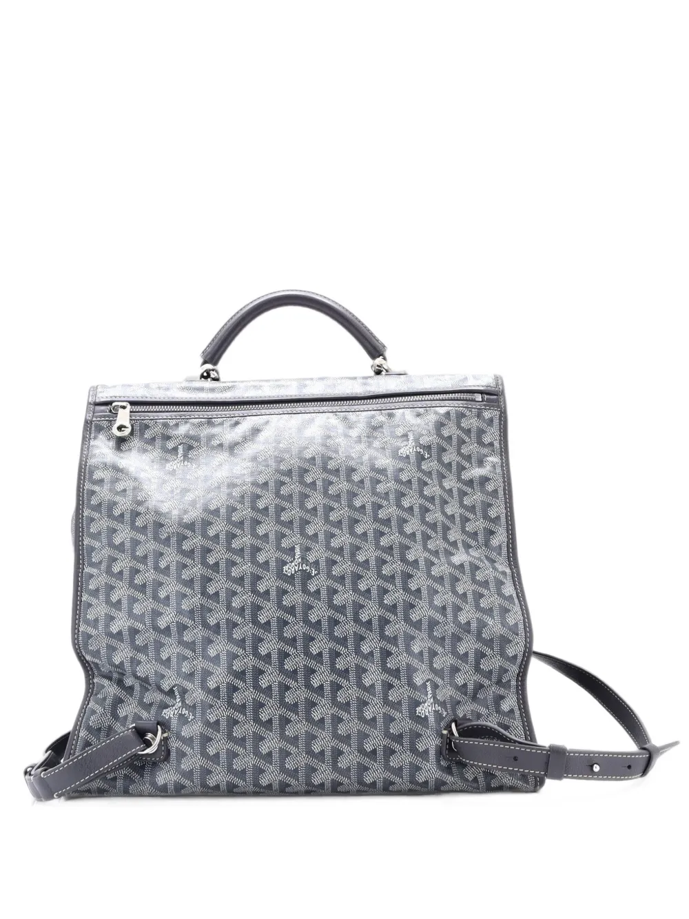 Goyard Pre-Owned Saint Leger Briefcase Coated Canvas backpack - Grau