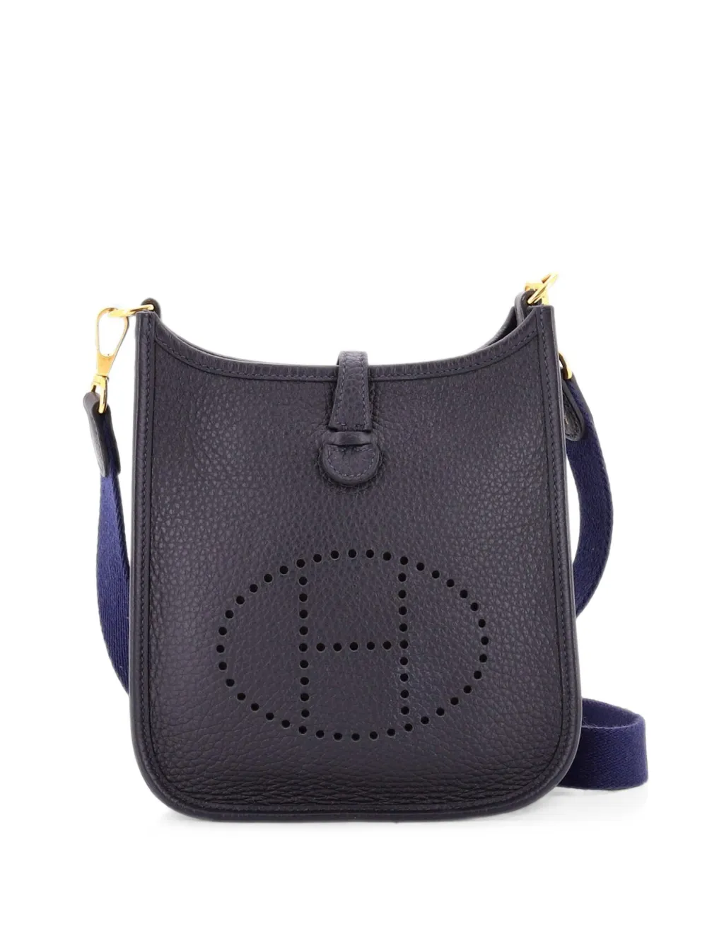 Hermès Pre-Owned Borsa a tracolla Evelyne Gen III TPM in pelle Clemence - Blu