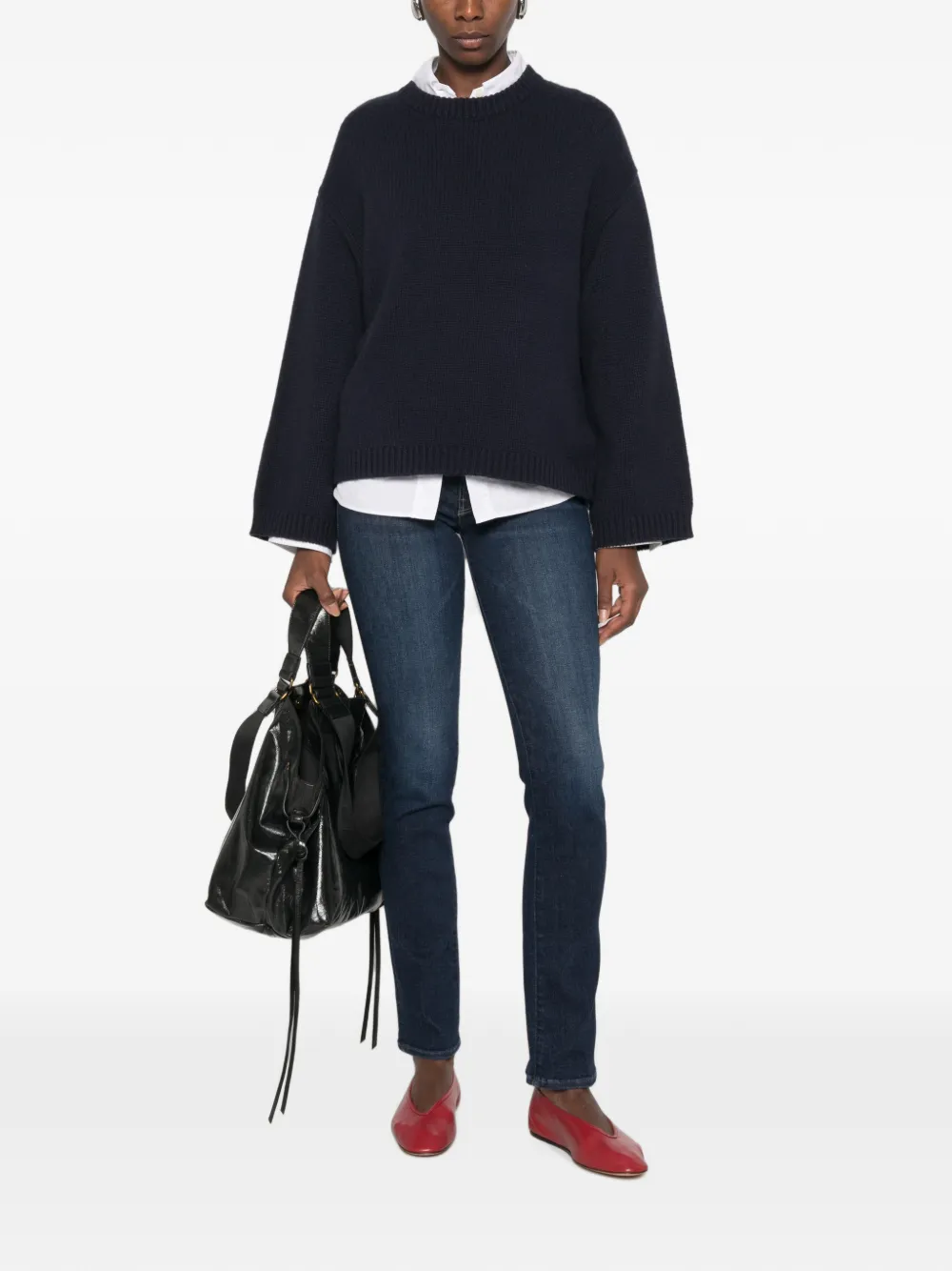 MOTHER The Rascal Skimp straight jeans Blauw