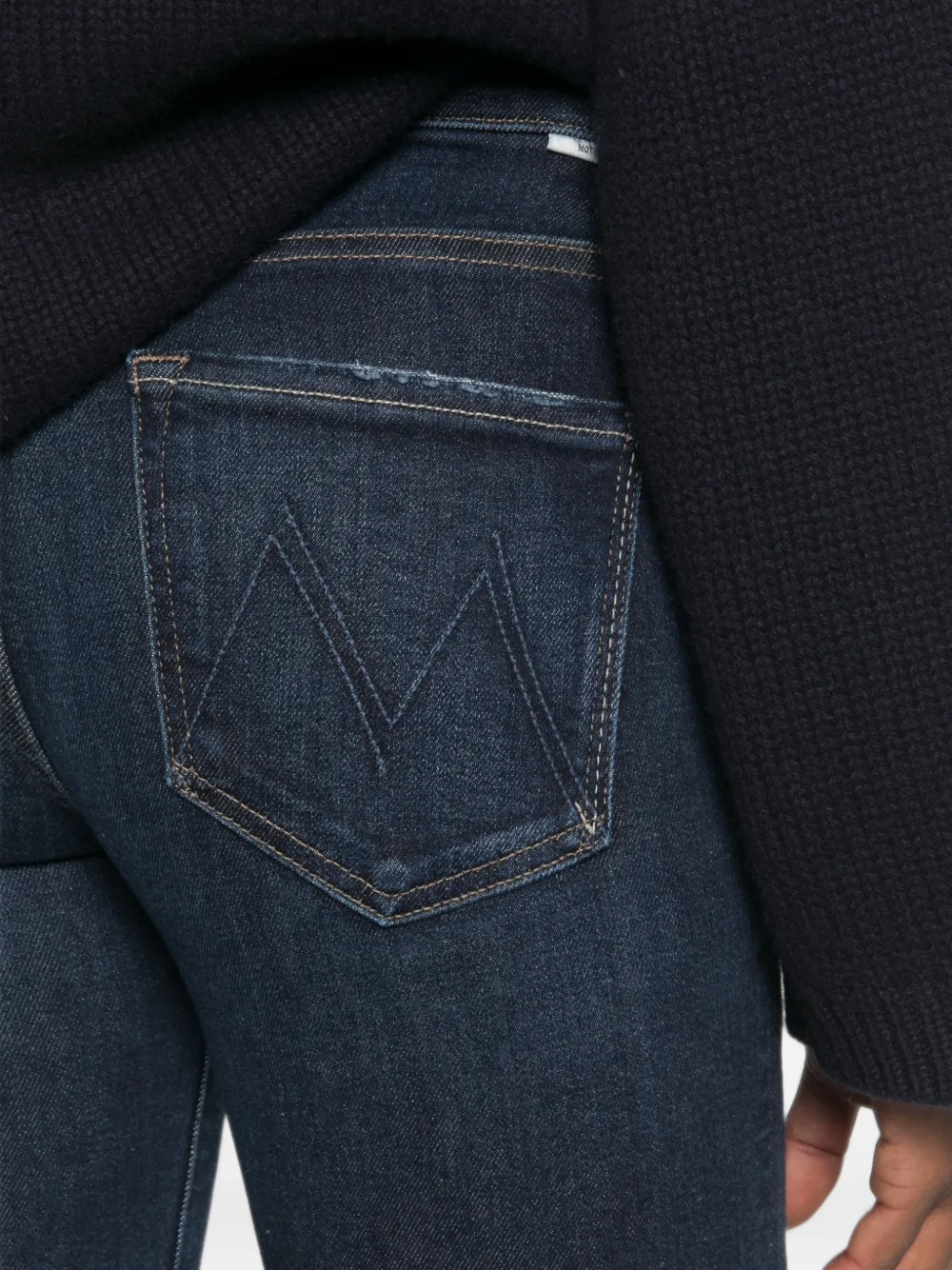 MOTHER The Rascal Skimp straight jeans Blauw
