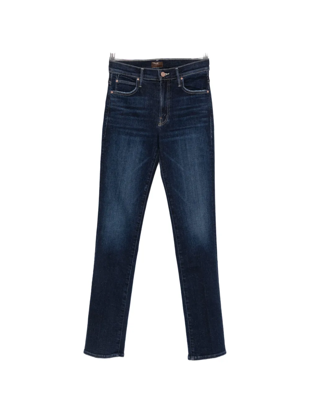 MOTHER The Rascal Skimp straight-leg jeans - Blau