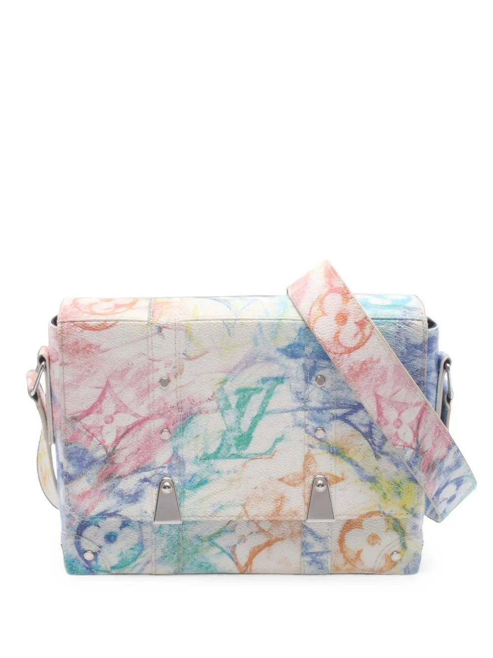 Louis Vuitton Pre-Owned 2010-2026 Monogram Pastel Trunk Messenger PM crossbody bag - Weiß