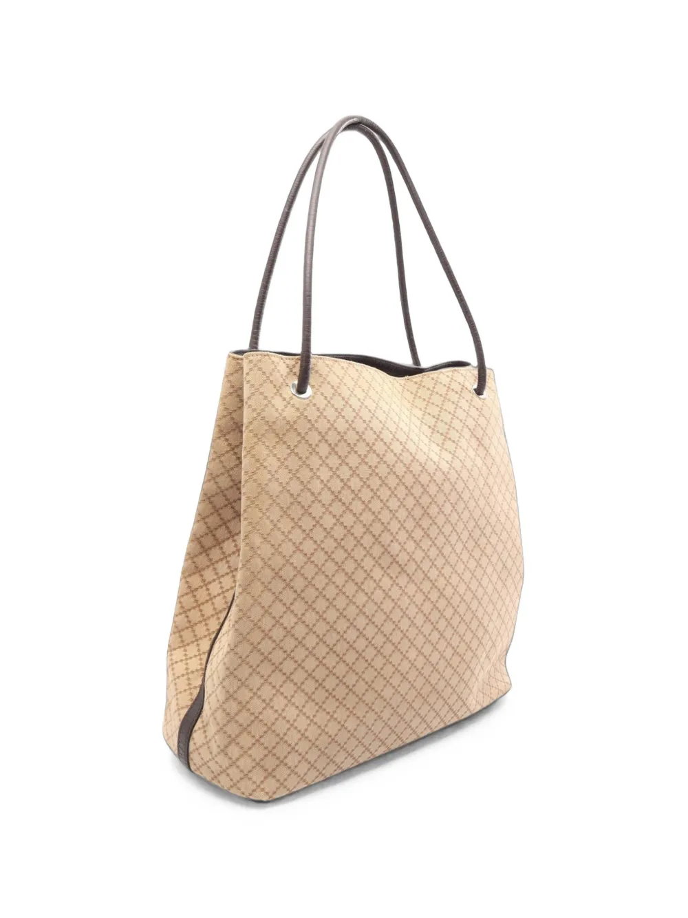 Gucci Pre-Owned 2000-2015 Large Diamante Canvas Gifford tote bag - Toni neutri