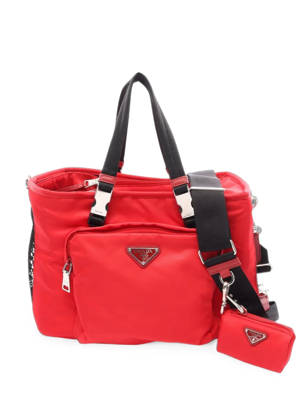 けい！　Ｕｓｅｄ　ＰＲＡＤＡ　赤タグ　大型ボストンバッグ　ＢＫ系 けい！ Used PRADA 赤タグ 大型ボストンバッグ BK系 けい