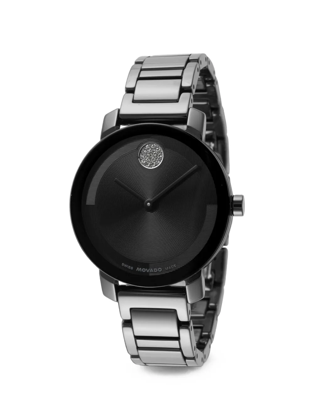 Movado Bold Evolution 2.0 round-face 34mm watch - Nero