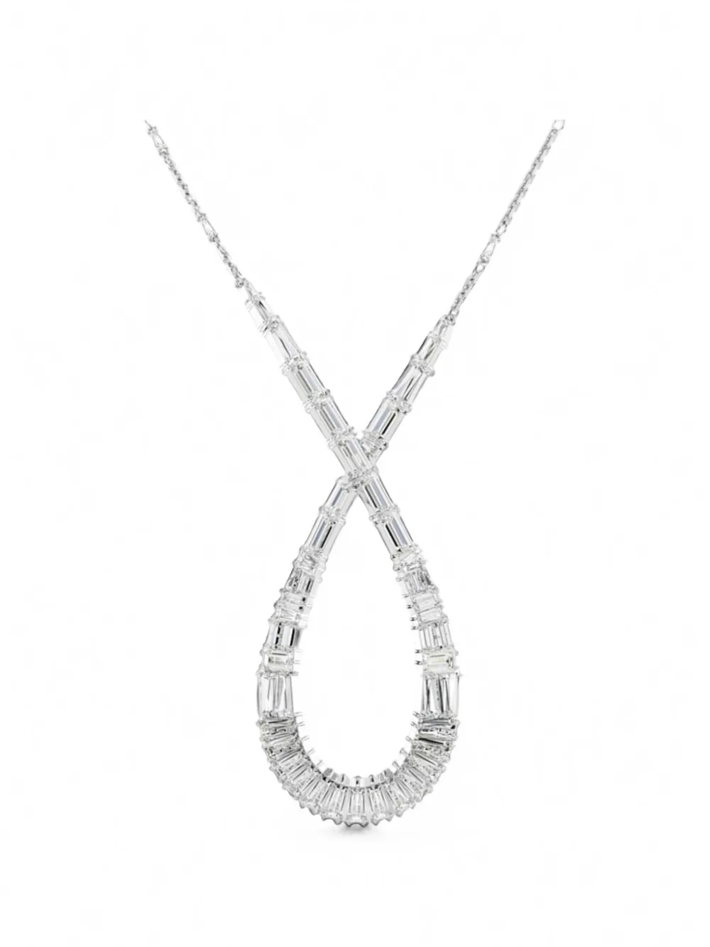 Swarovski Hyperbola Pendant Necklace In 실버 톤