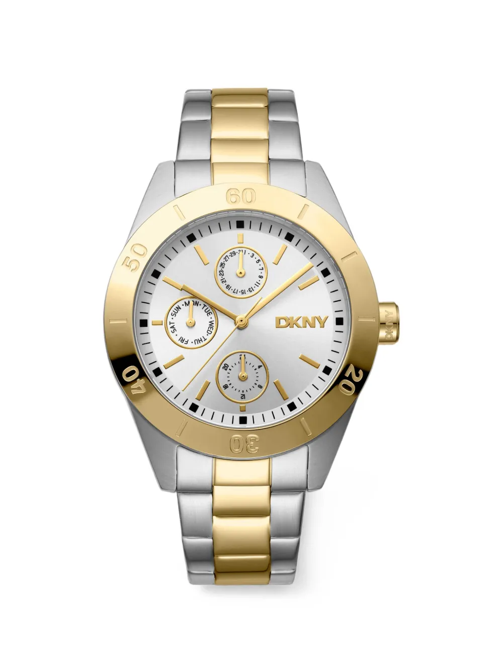 DKNY Active round-case 38mm watch - Bianco