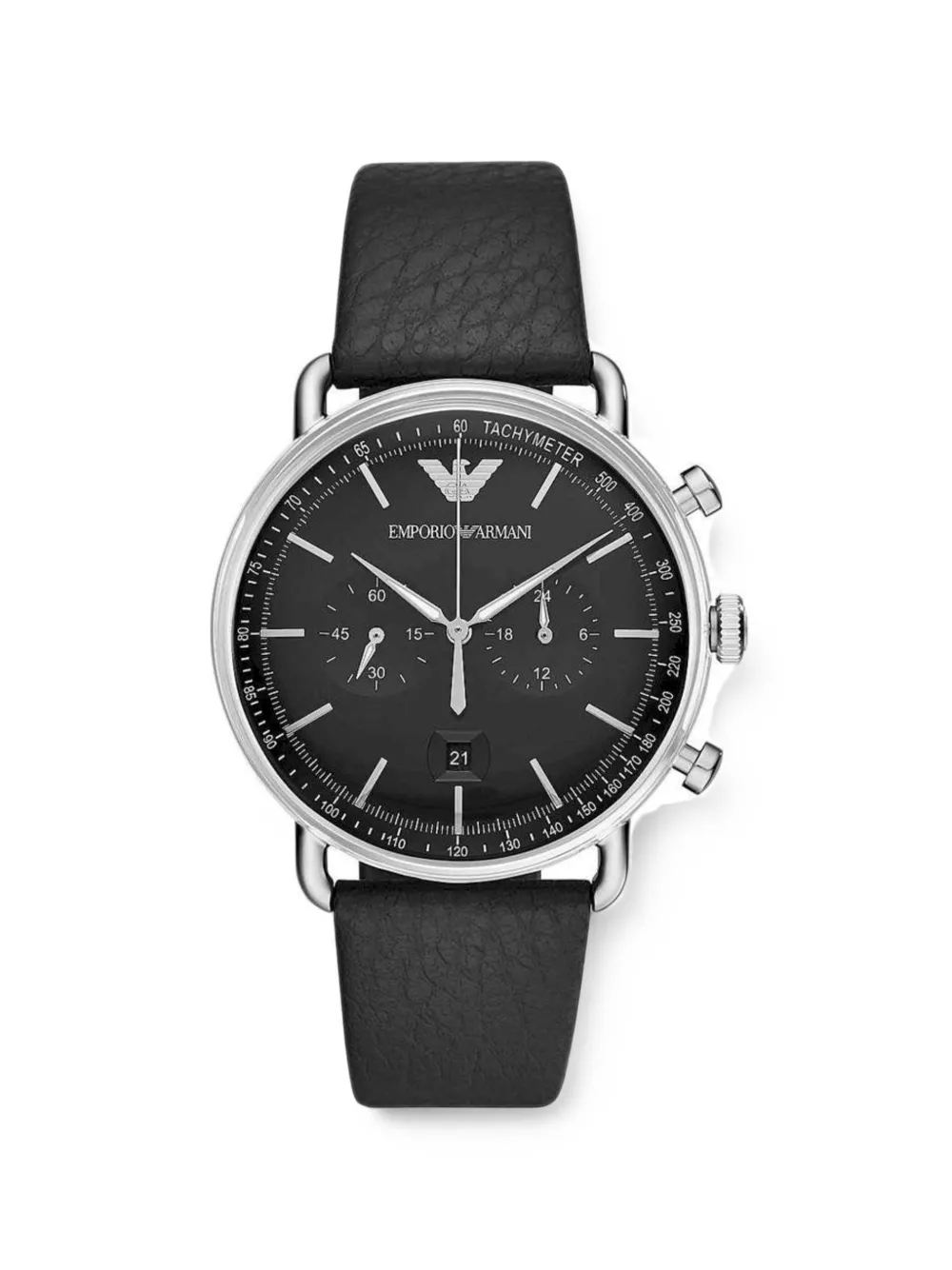 Emporio Armani Classic 43mm watch - Nero