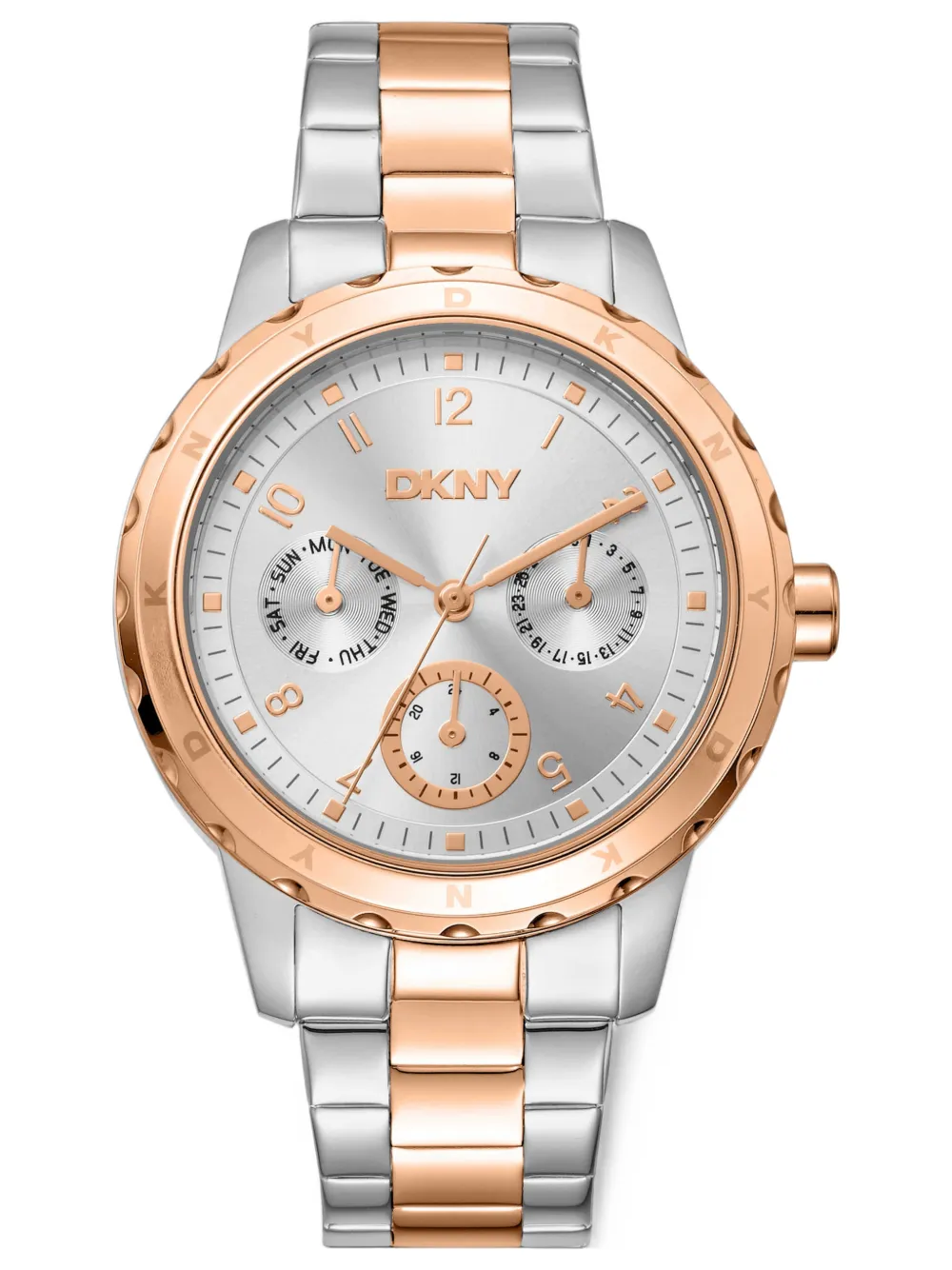 Dkny Active Chronograph 38mm Watch In 실버 톤