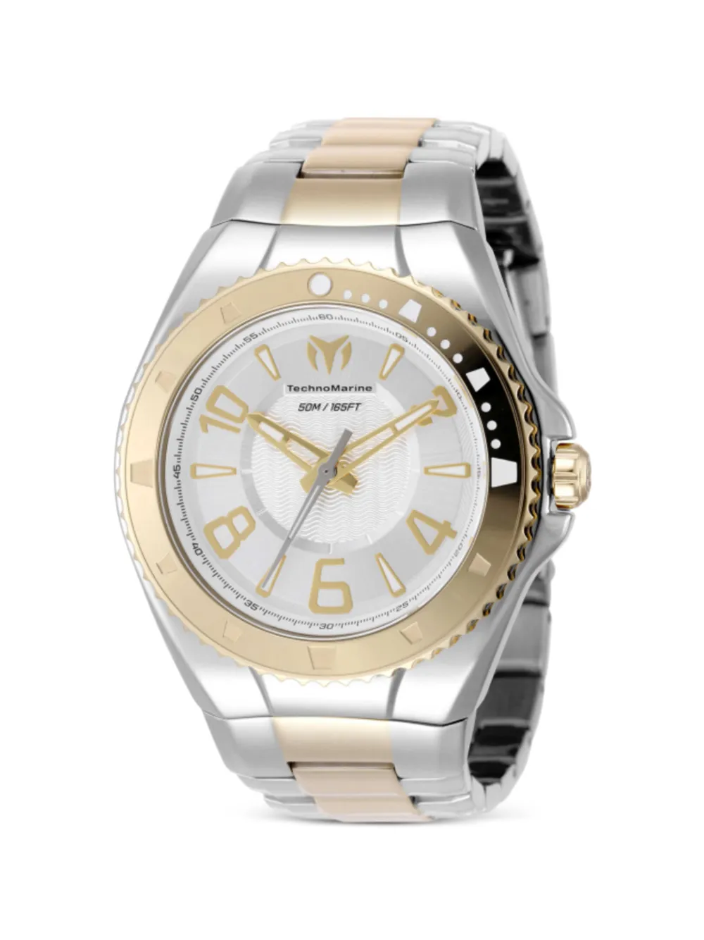 TechnoMarine Lusso Mare 44mm watch - Argento