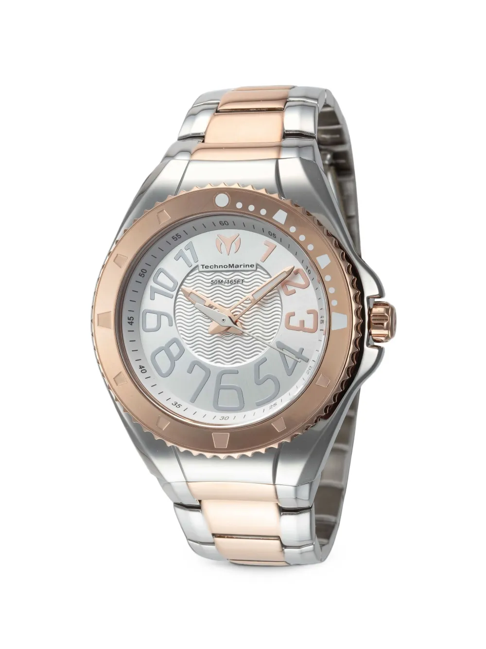 TechnoMarine Lusso Mare 38mm watch - Argento