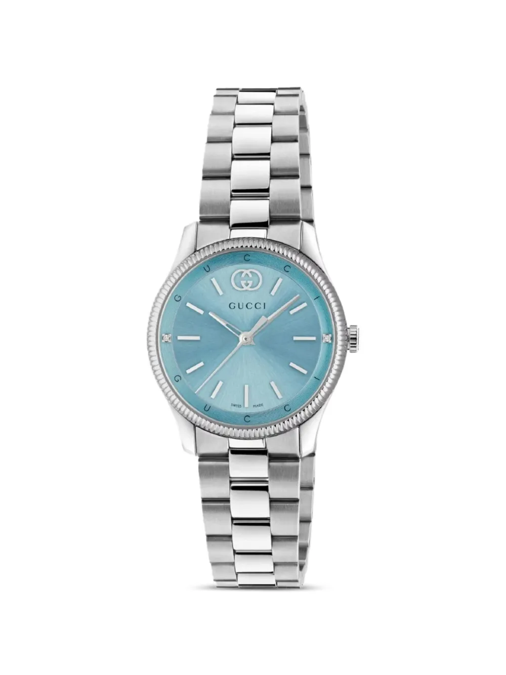Gucci 'G-Timeless' Armbanduhr, 29mm - Blau