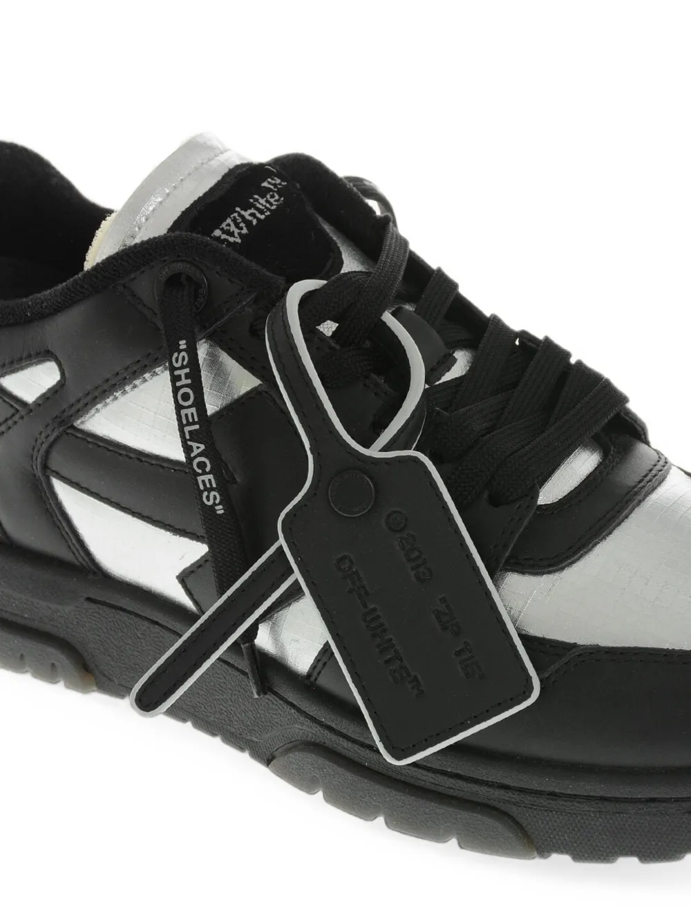 Off-White Out Of Office sneakers Zwart