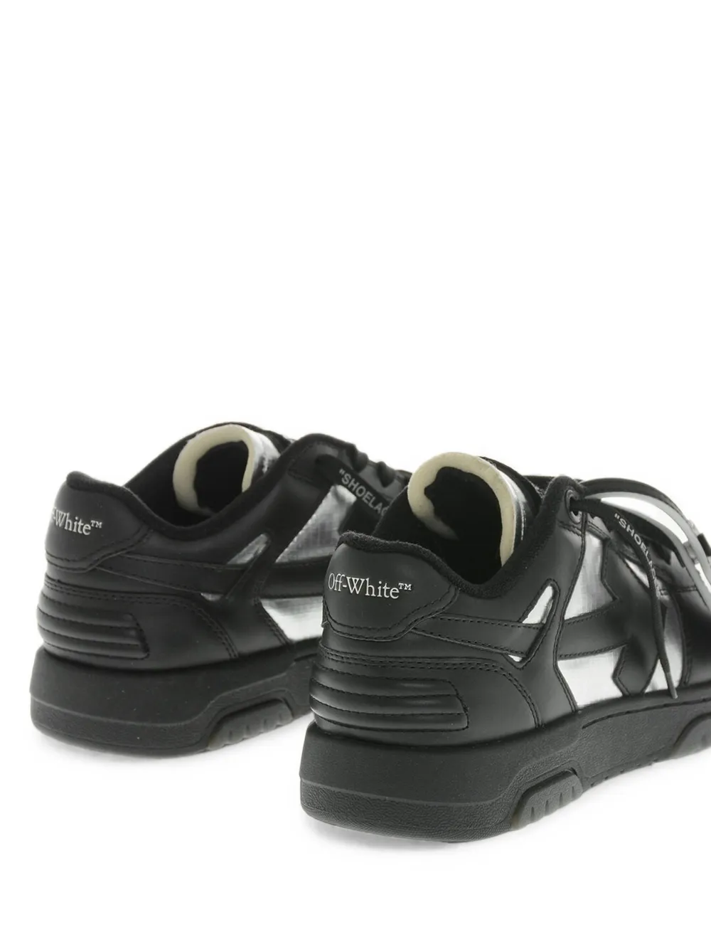Off-White Out Of Office sneakers Zwart