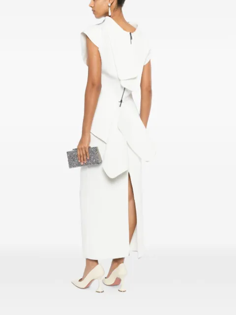 Maticevski panelled zip-up blouse