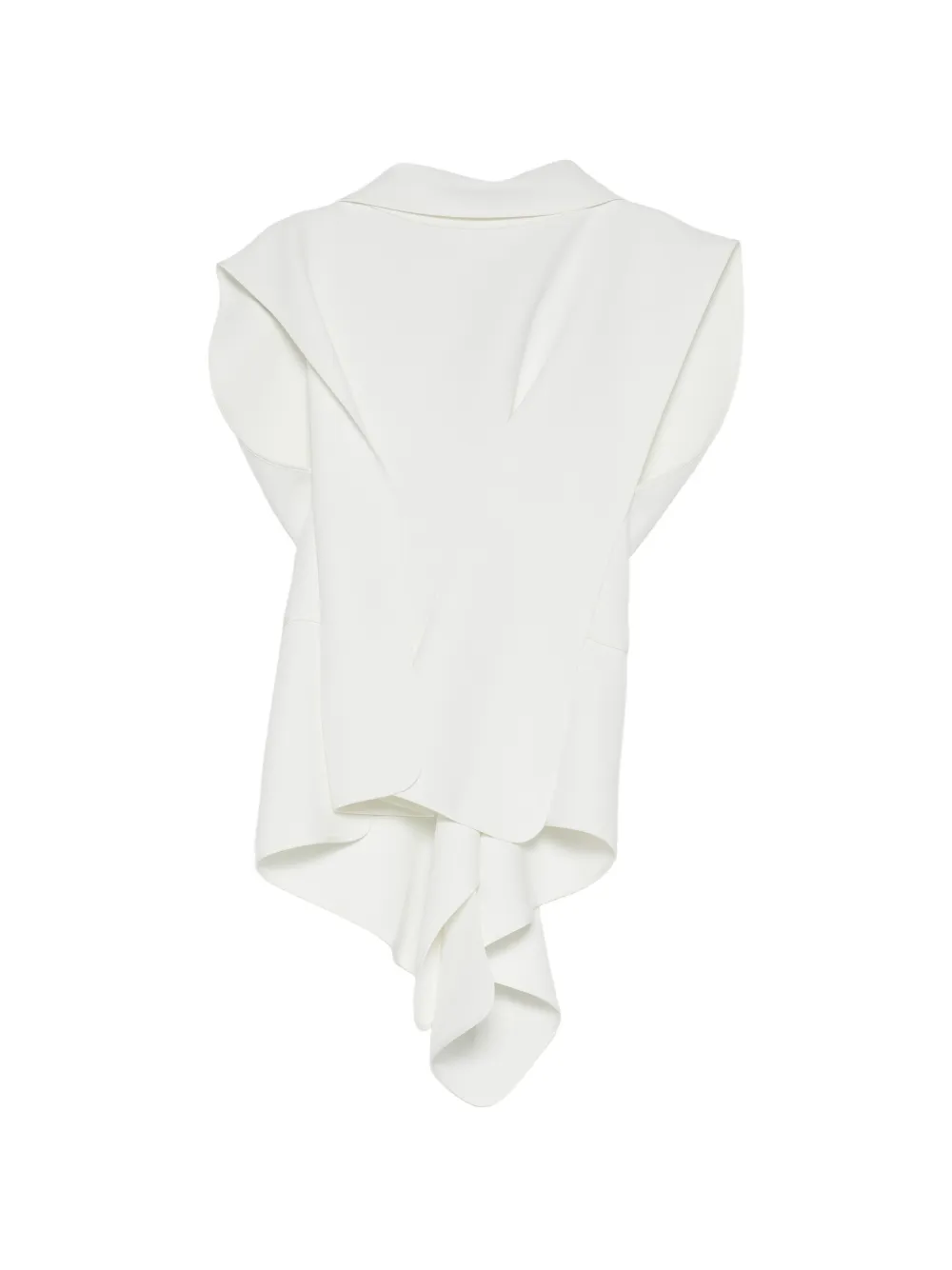 Maticevski panelled zip-up blouse