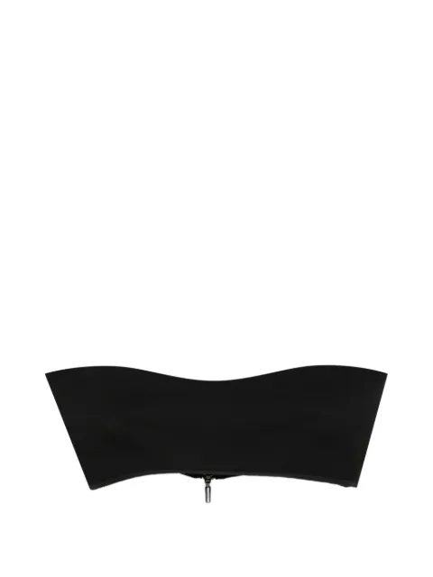 Maticevski bonded bandeau blouse