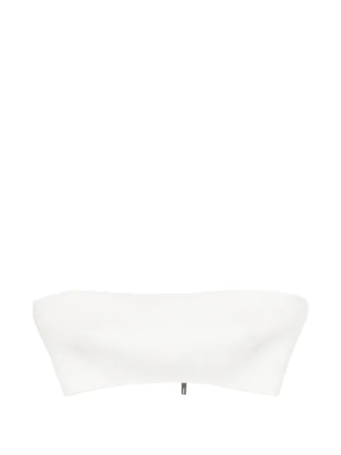 Maticevski bonded bandeau blouse