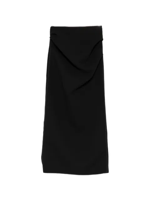 Maticevski draped midi pencil skirt