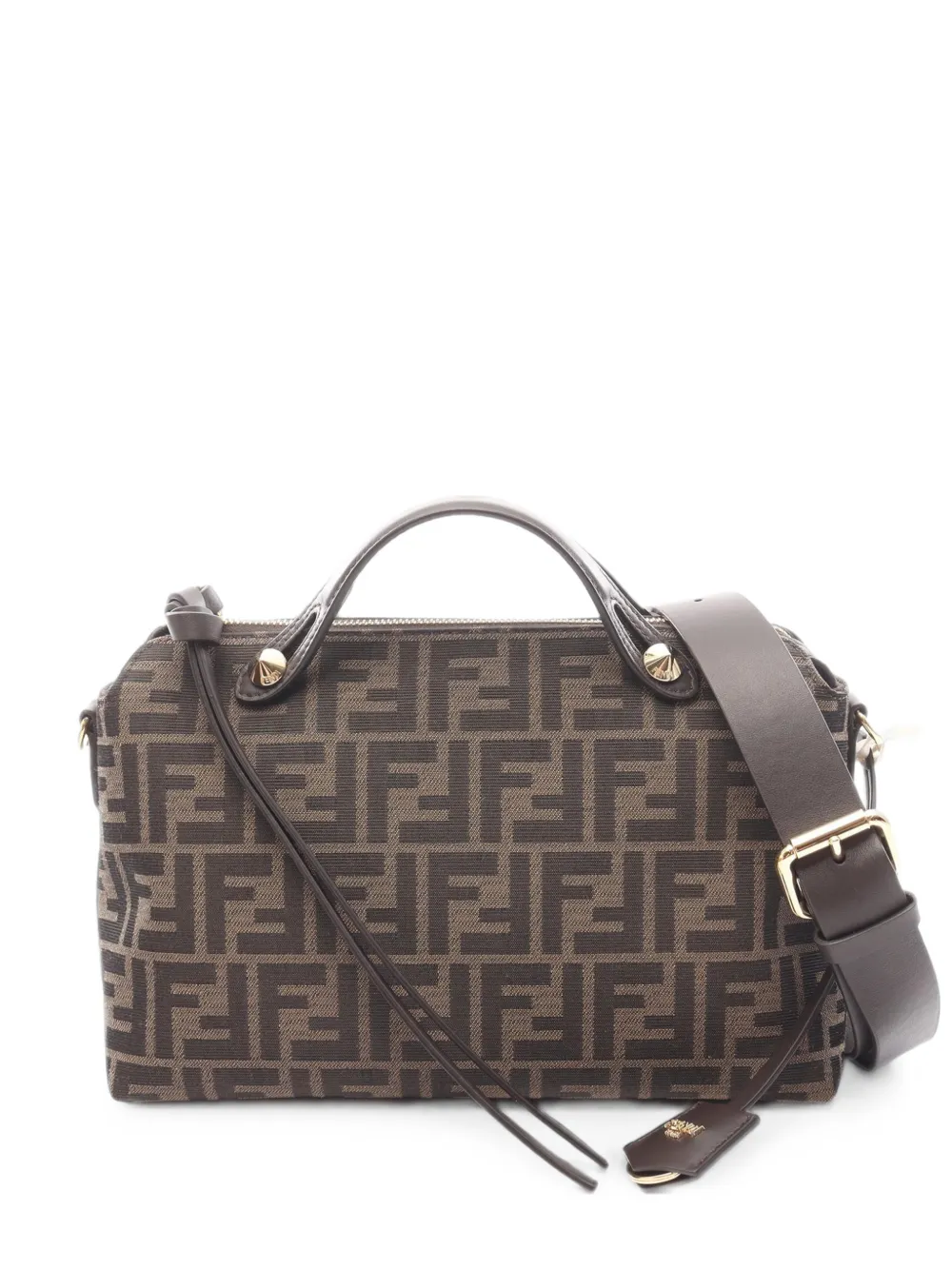 Fendi Pre-Owned 2000-2010 Zucca Canvas By The Way satchel - Marrone