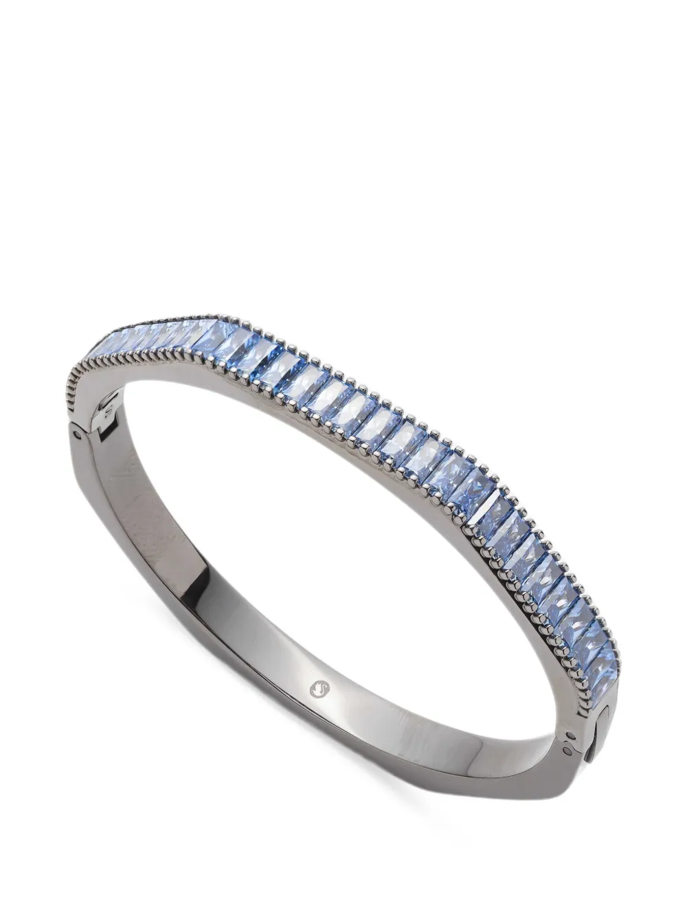 Swarovski Matrix crystal-embellished bracelet - Argento