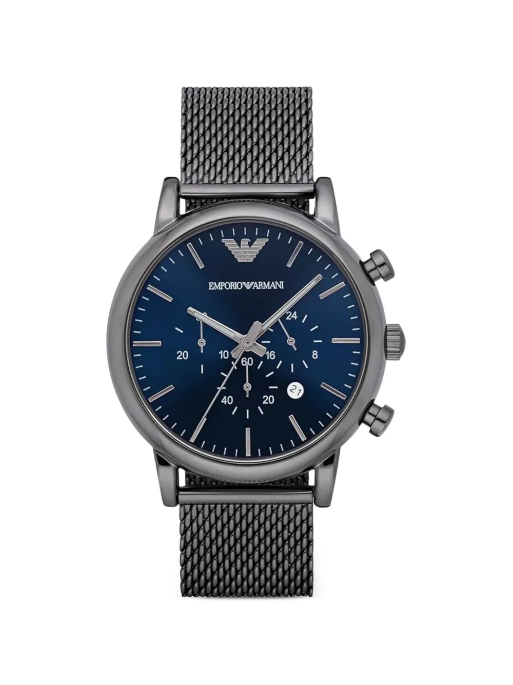 Emporio Armani Luigi 46mm watch - Blu