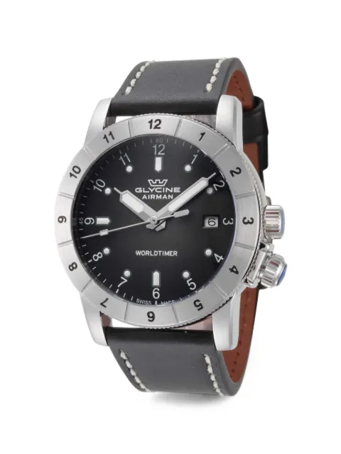 Glycine Airman Worldtimer 42mm watch