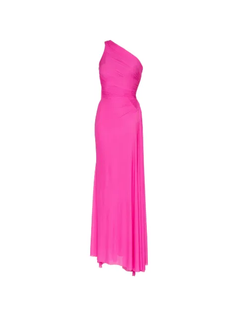 Herve L. Leroux vestido de fiesta con cuello asimétrico