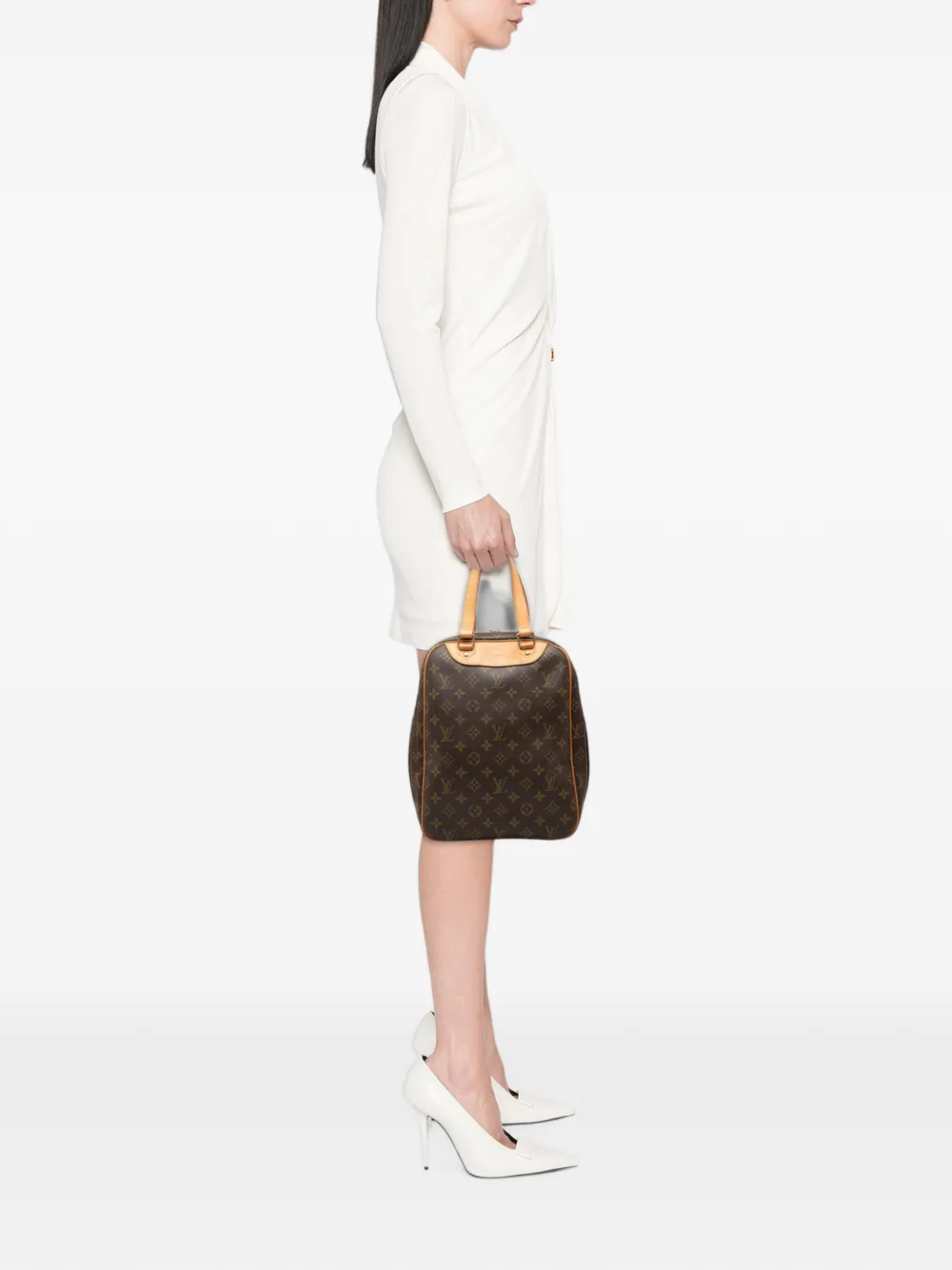 Louis Vuitton Pre-Owned 2001 Monogram Excursion handbag - Braun