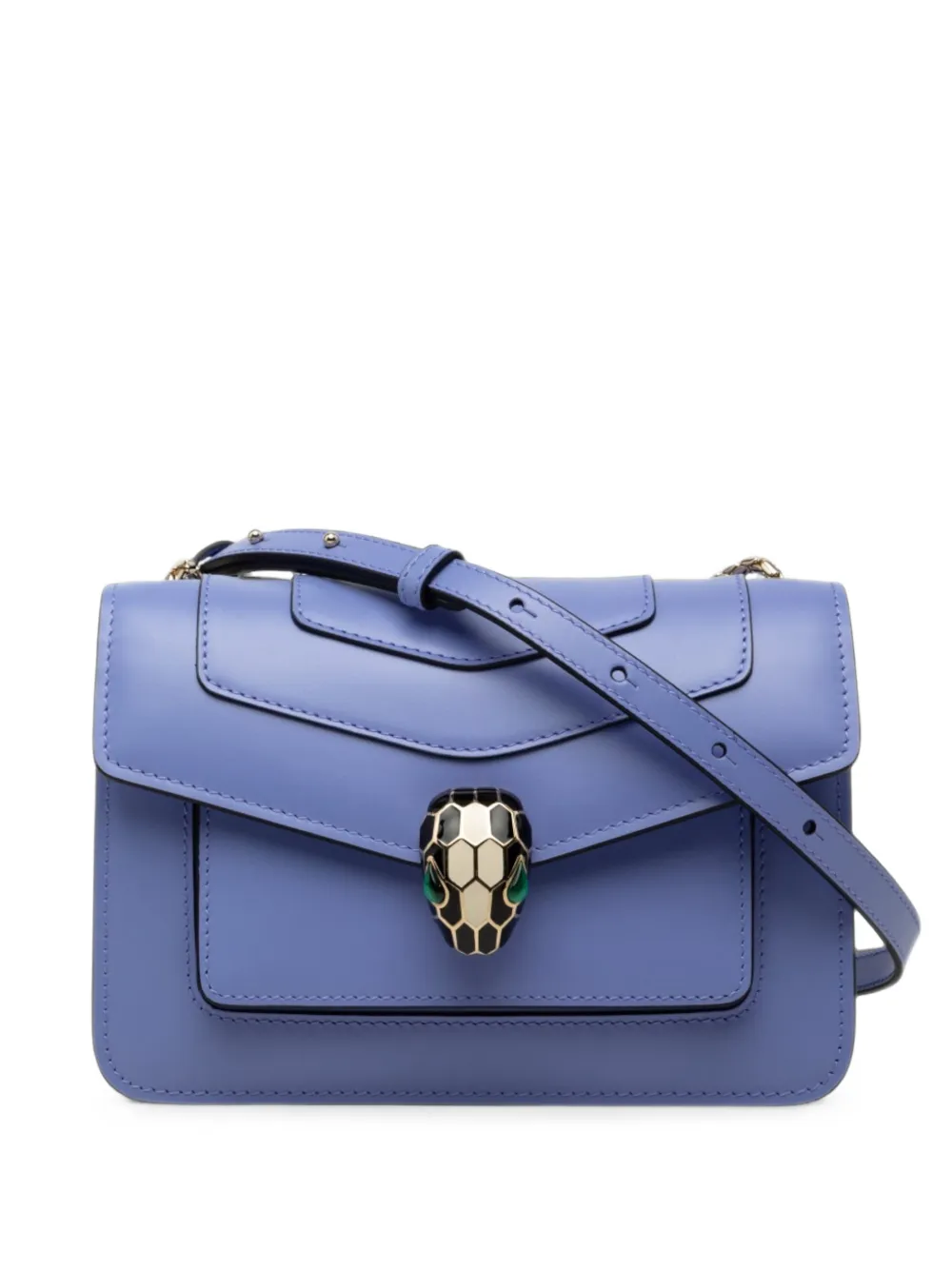 Bvlgari Pre-Owned 2000-2026 Serpenti Forever Umhängetasche aus Kalbsleder - Violett