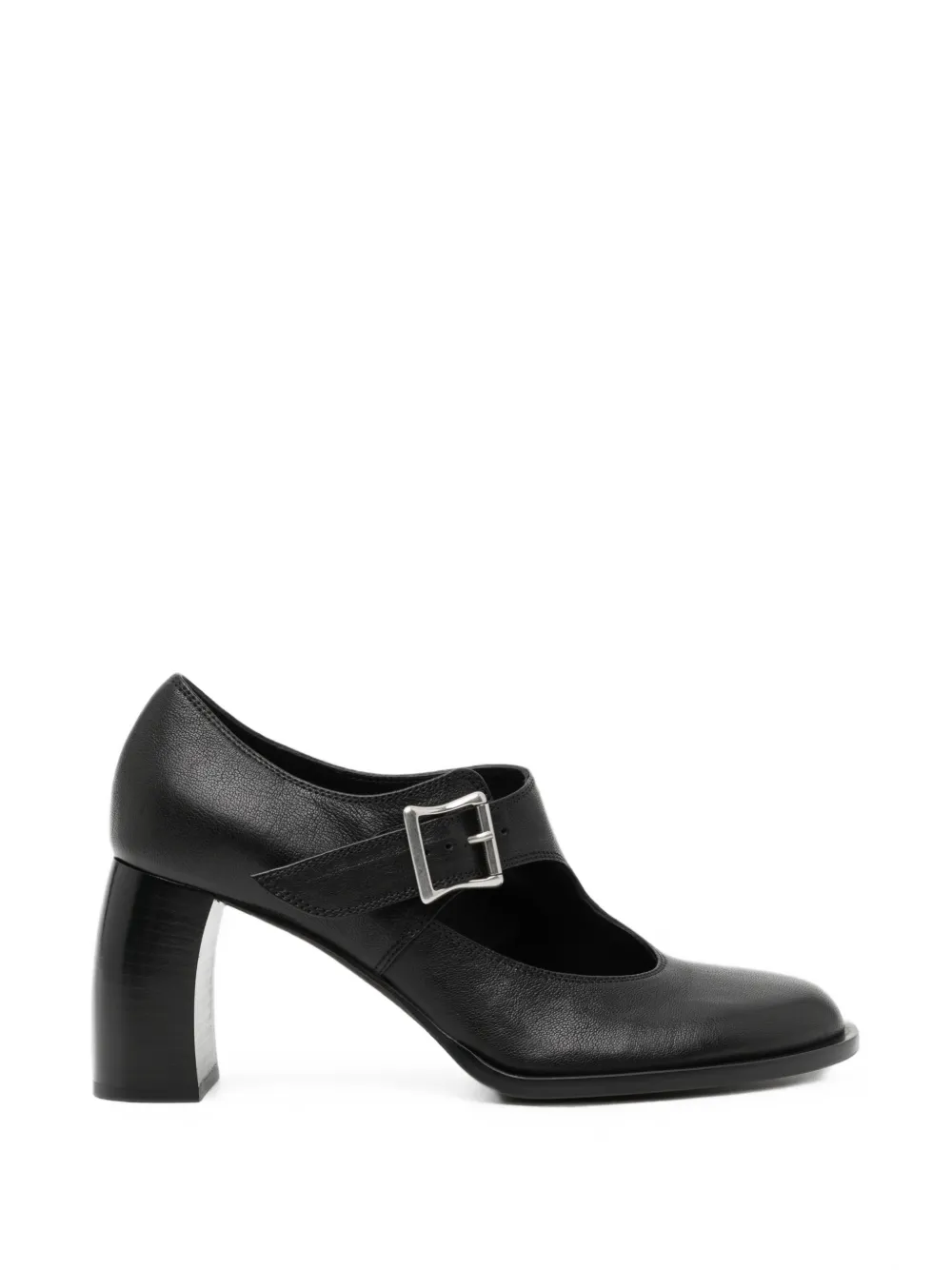 Ann Demeulemeester 80mm buckle-fastening leather pumps