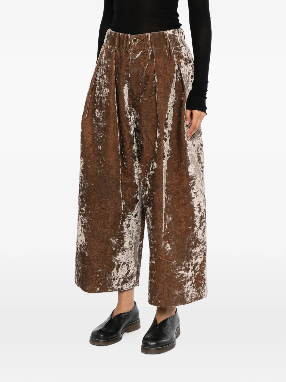 Uma Wang Poetic broek Bruin