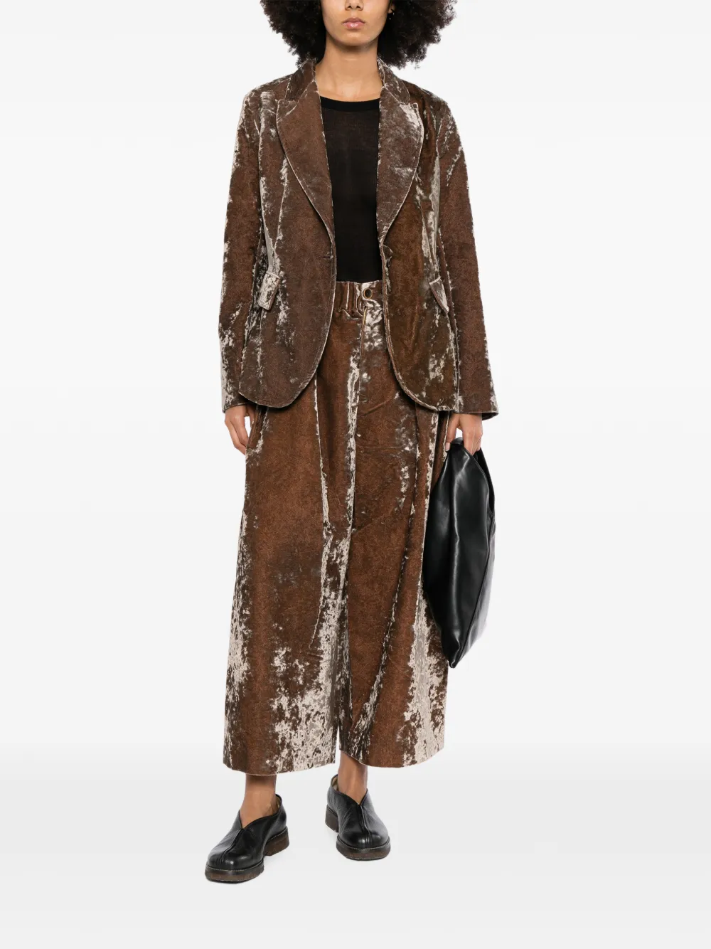 Uma Wang Poetic broek Bruin