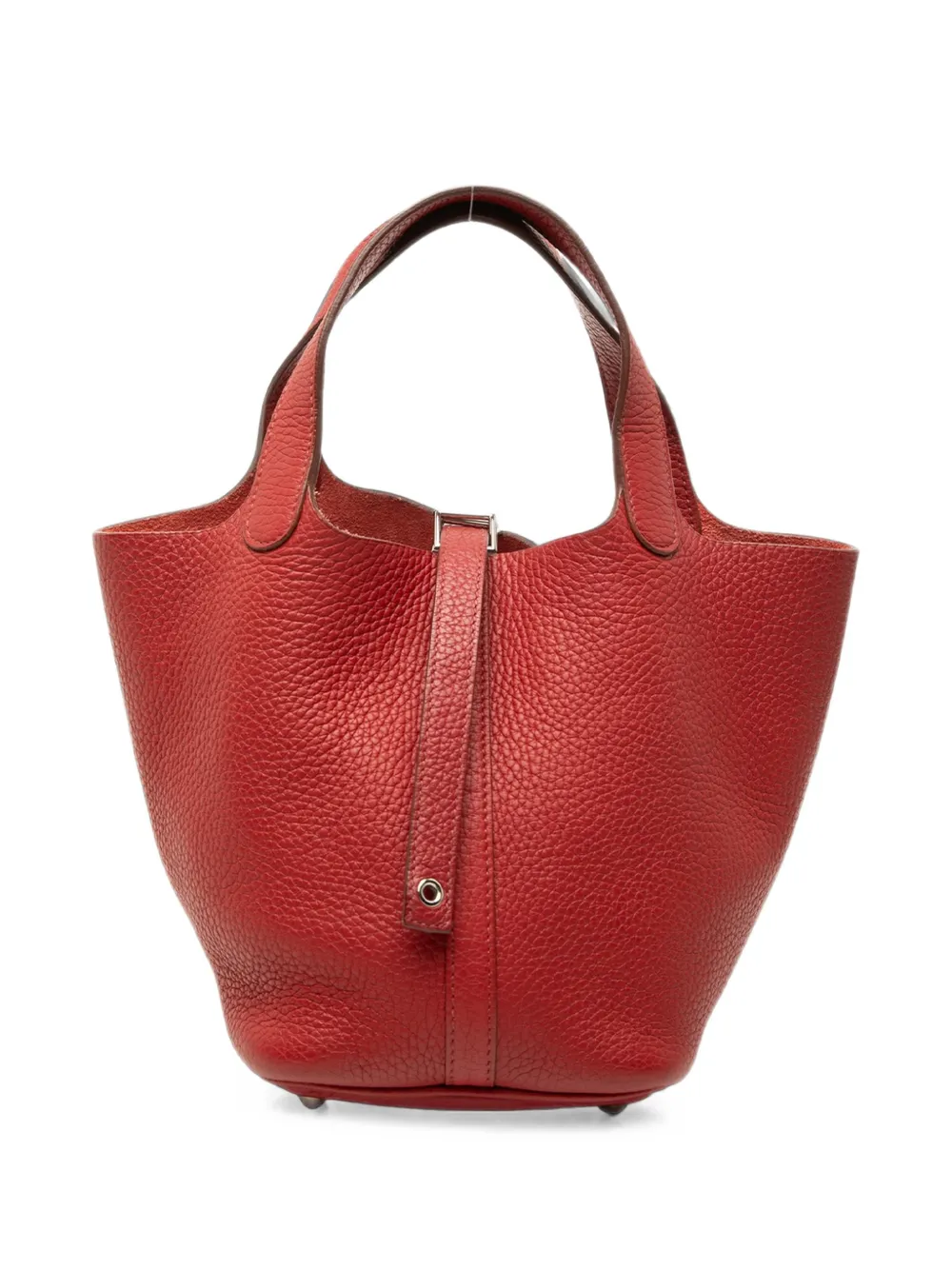 Hermès Pre-Owned 2014 Clemence Picotin Lock 18 handbag - Rot