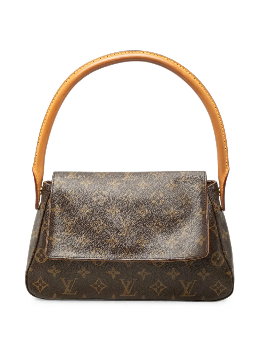 Louis Vuitton Pre-Owned 2002 mini Looping Schultertasche mit Monogramm - Braun