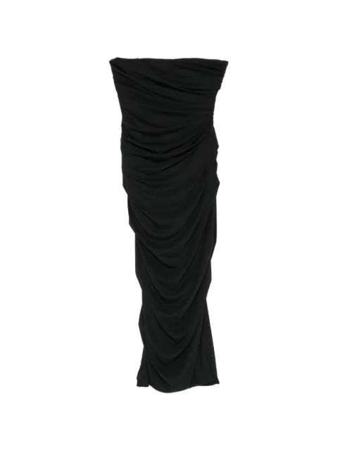 Alex Perry strapless ruched dress