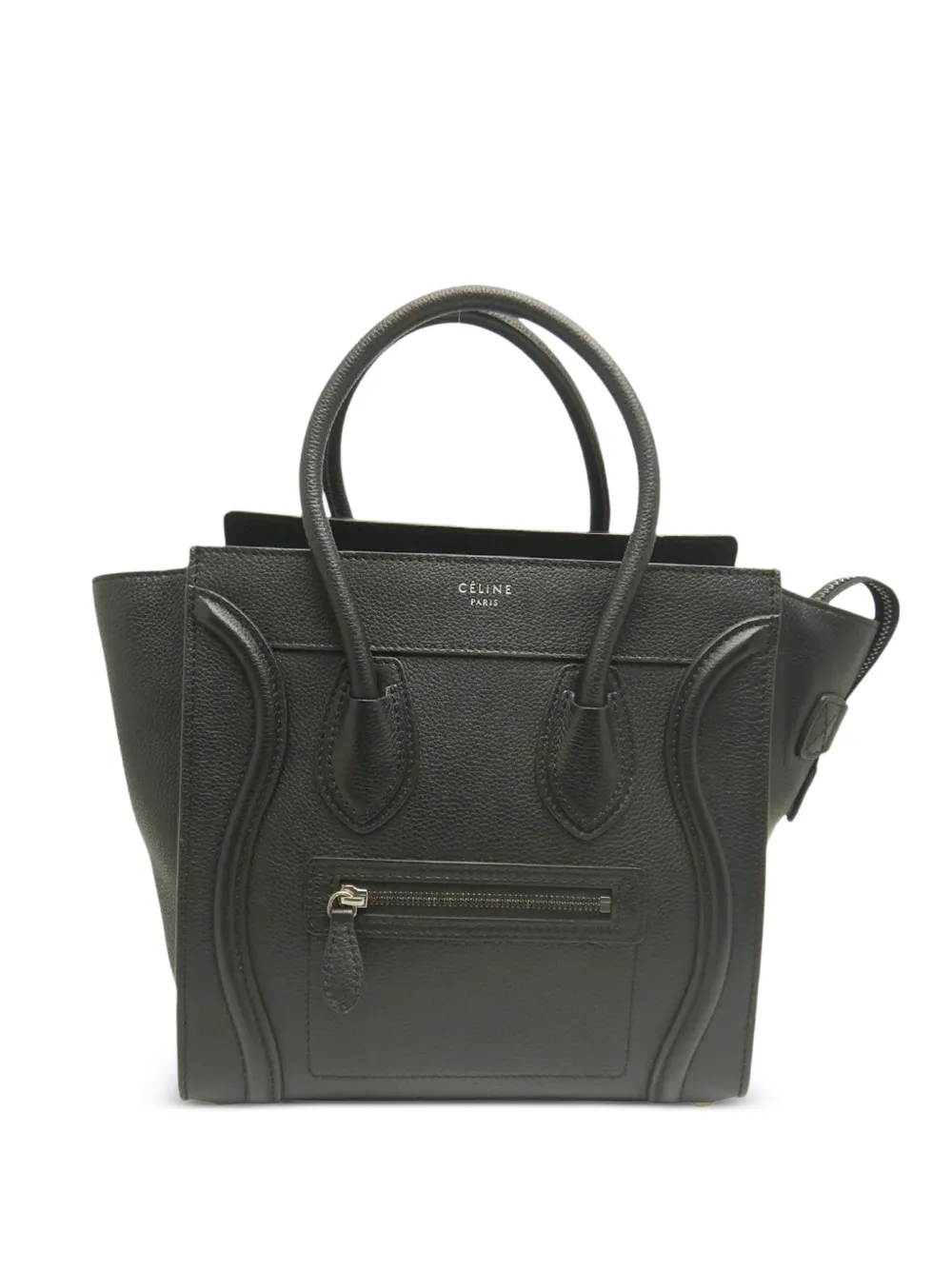 Celine Pre-Owned 2014 Micro Calfskin Luggage tote bag - Nero