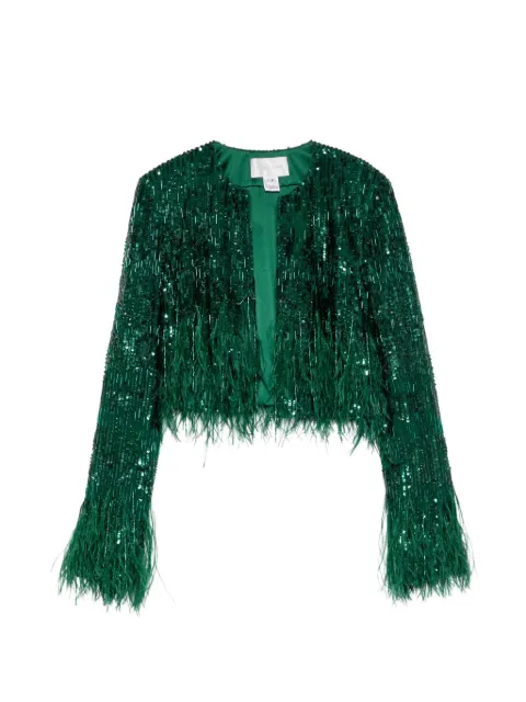 Pamella Roland full embellished crop jacket 