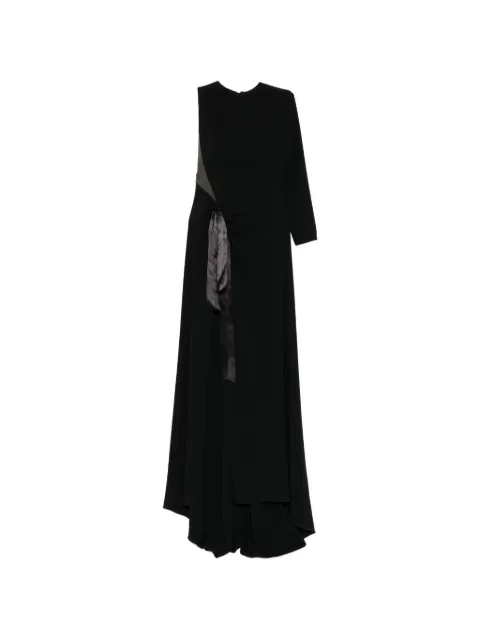 Isabel Sanchis one-shoulder gown