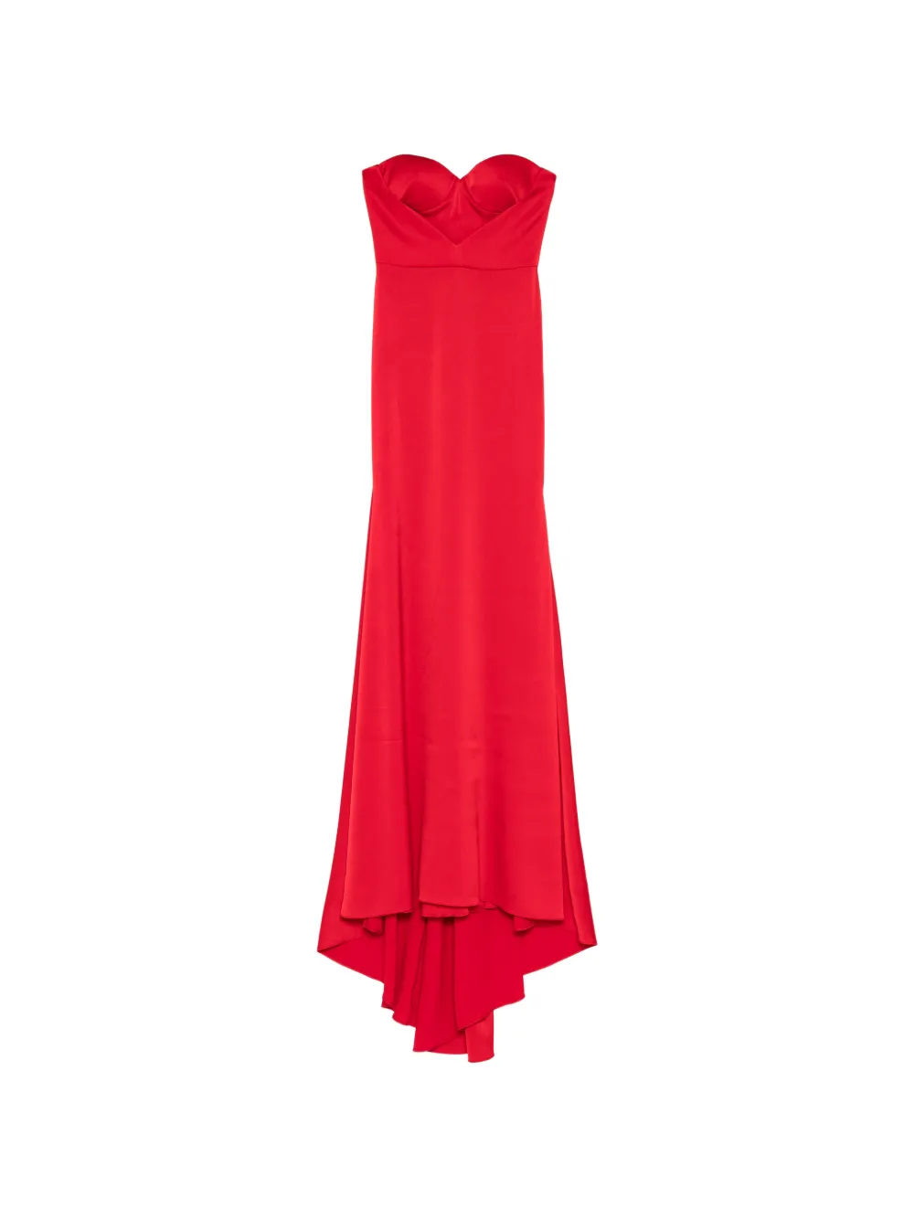 Alex Perry strapless fishtail gown