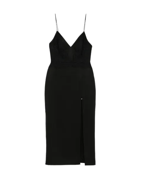 Alex Perry thin straps v neck pencil dress