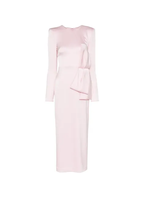 Alex Perry long sleeves jewelneck pencil dress