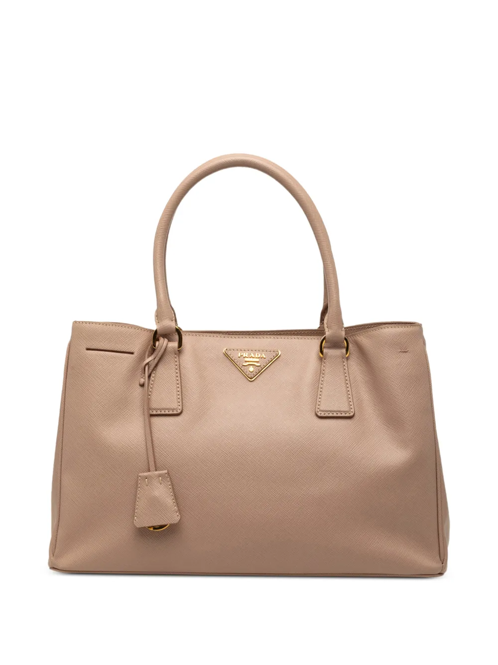 Prada Pre-Owned 2000-2013 Large Saffiano Lux Galleria satchel - Marrone