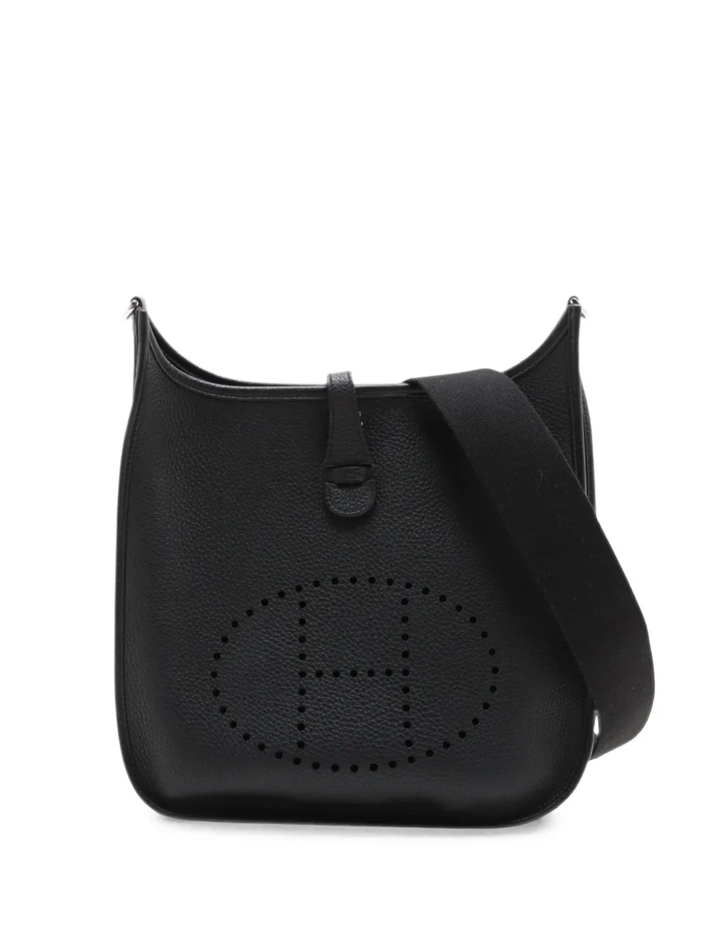 Hermès Pre-Owned Borsa a tracolla Evelyne III 29 in pelle Clemence 2023 - Nero