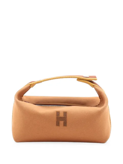 Hermès Pre-Owned 2010-2026 Small Toile Bride A Brac Case vanity bag