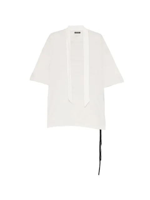 Ann Demeulemeester playera con cuello removible