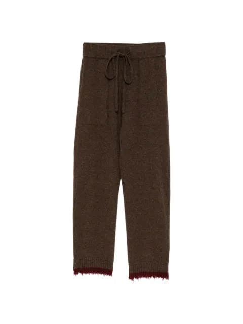 Uma Wang pantalon fuselé à lien de resserrage