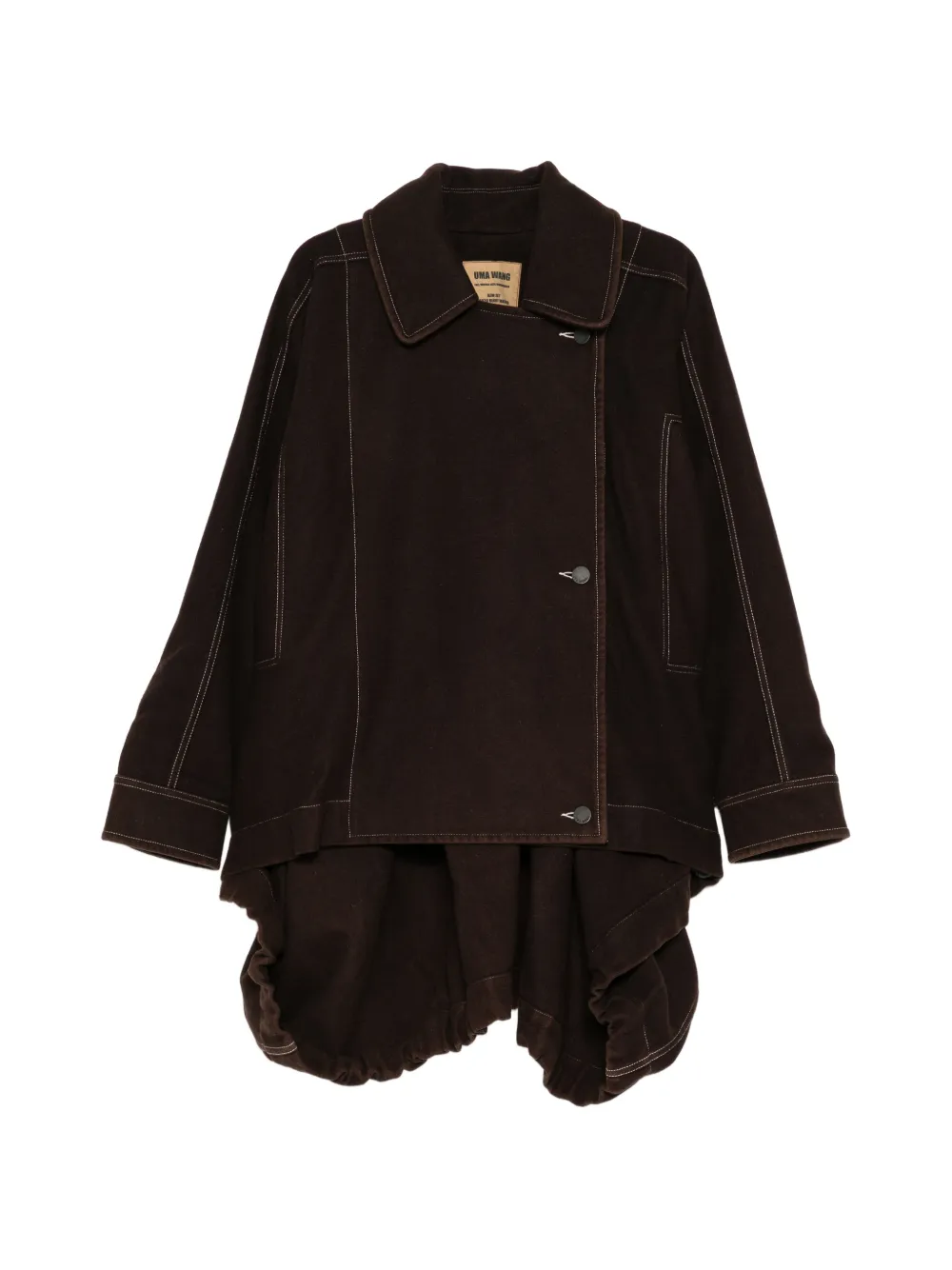Uma Wang Kew jacket - Marrone