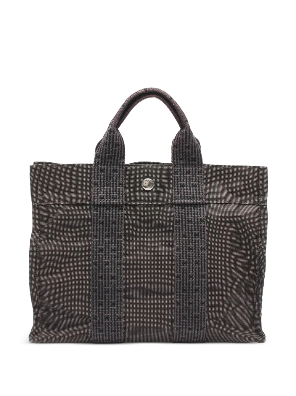 Hermès Pre-Owned 1990-2010 Canvas Herline PM tote bag - Grigio