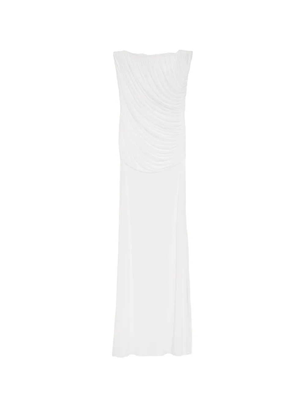 Alex Perry Schulterfreies Abendkleid - Weiß